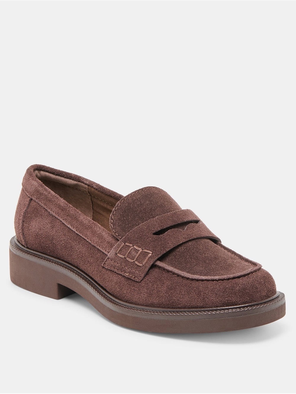Dolce Vita Tiggy Loafers Mahogany Suede